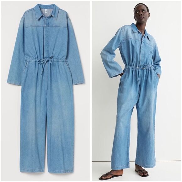 H&M Pants - H&M Denim Jumpsuit New XS